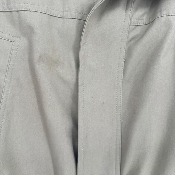 J. Crew Men's M Insulated Barn Jacket Khaki Tan Utility Workwear Chore Coat - Picture 10 of 11